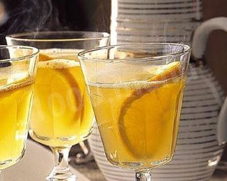 Глинтвейн из белого вина с апельсином