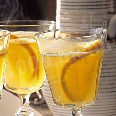 Глинтвейн из белого вина с апельсином