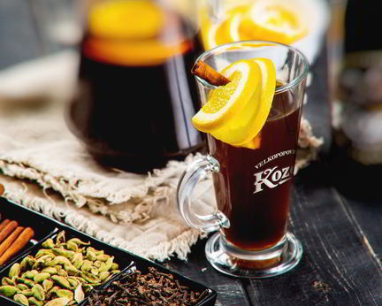 Глинтвейн на темном пиве