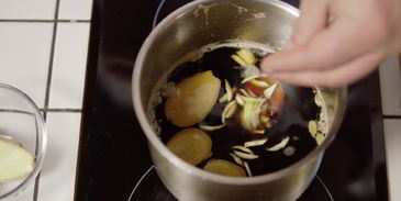 глинтвейн на темном пиве