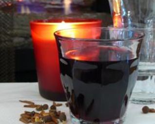 Глинтвейн с изюмом и апельсином