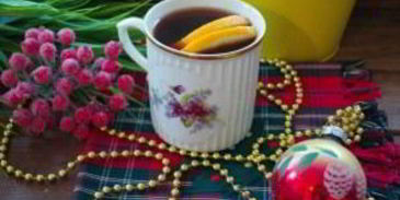 глинтвейн с корицей и имбирем