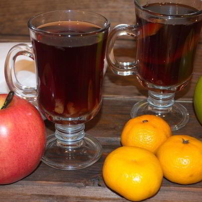 Глинтвейн с корицей