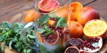 гранатово-цитрусовый коктейль