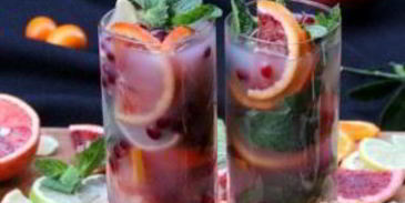 гранатово-цитрусовый коктейль