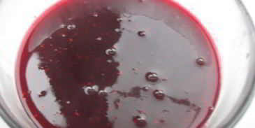 индейка, глазированная медом с клюквенным соусом и персиком в легком сиропе