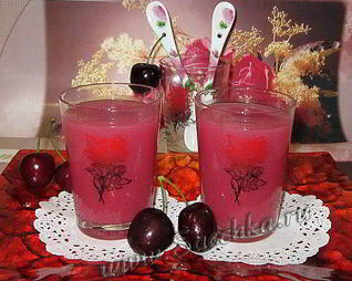 Брусничный кисель