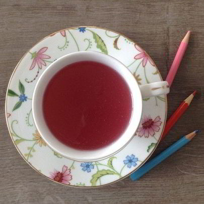 Кисель Чабрец, ревень и малина