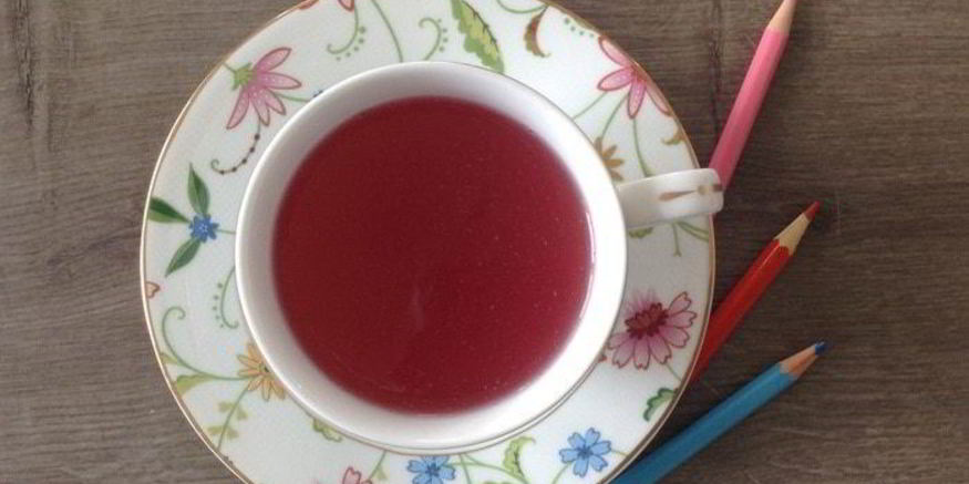 Рецепт киселя чабрец, ревень и малина