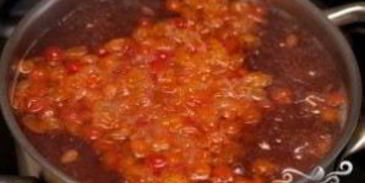 кисель из калины