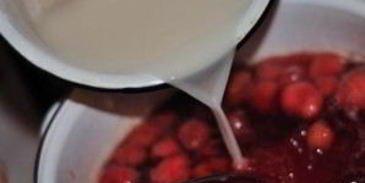 кисель из клубники