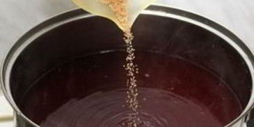 кисель из клюквы