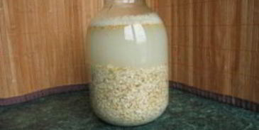 кисель из овса для печени