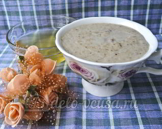 Кисель из овсяных хлопьев