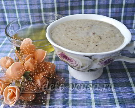 Кисель из овсяных хлопьев