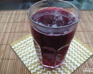 Кисель из смородинового варенья