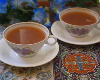 Кисель из варенья и крахмала