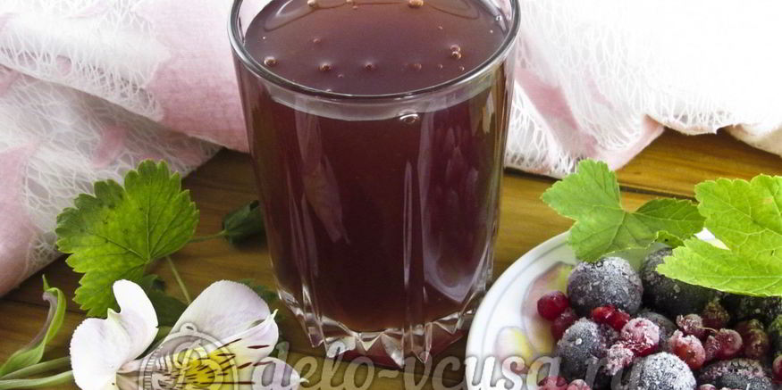 Рецепт киселя из ягод