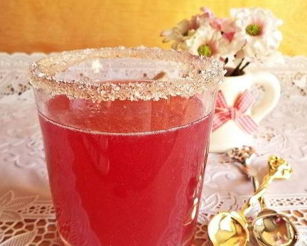 Кисель из замороженной клюквы