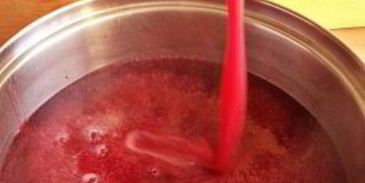 кисель из замороженной клюквы