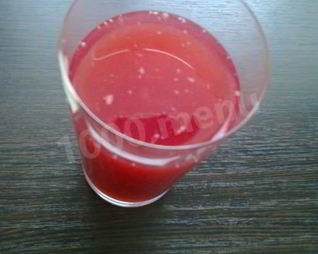 Кисель из замороженных ягод клюквы и брусники