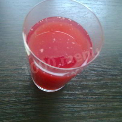 Кисель из замороженных ягод клюквы и брусники