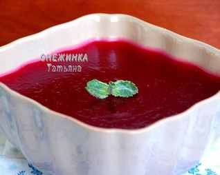 Кисель клюквенный