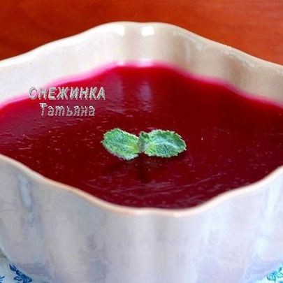 Кисель клюквенный