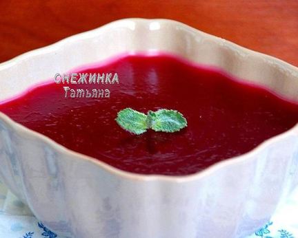 Кисель клюквенный