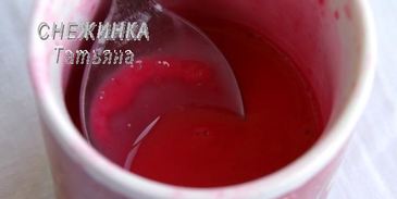 кисель клюквенный