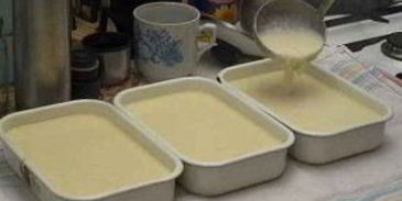 кисель молочный