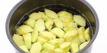 кисель с яблоками и тыквой