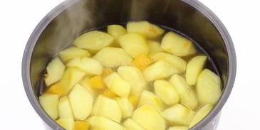 кисель с яблоками и тыквой