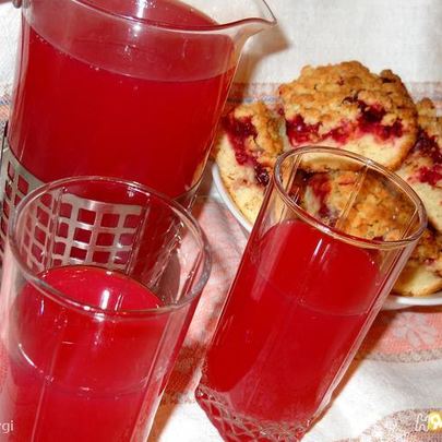 Клюквенный кисель
