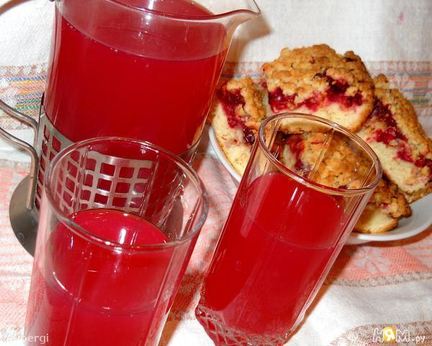 Клюквенный кисель