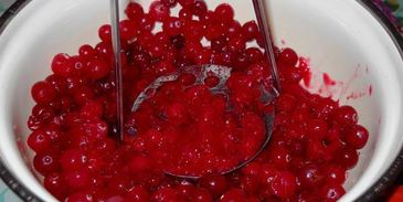 клюквенный кисель