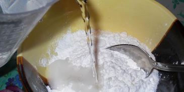 клюквенный кисель