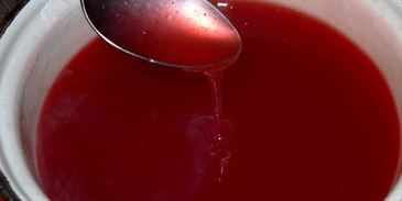 клюквенный кисель