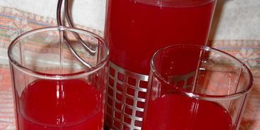 клюквенный кисель