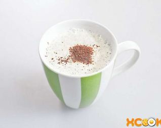 Молочный кисель с ванилью