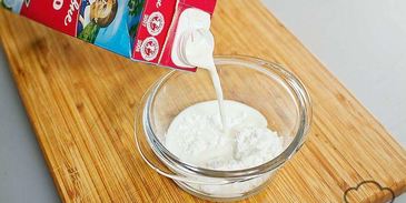 молочный кисель с ванилью