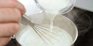 молочный кисель с ванилью