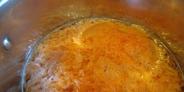 морковный кисель