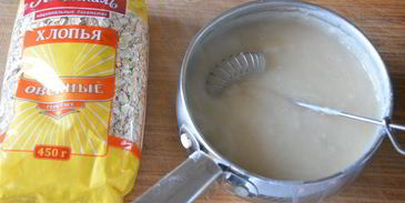 овсяный кисель-желе