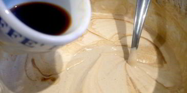 чизкейк кофейный орех