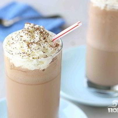 Фраппе с коньяком и кофе