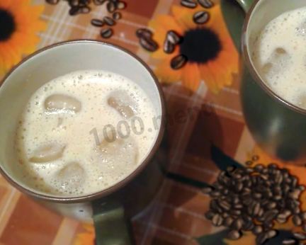 Холодный кофе айс латте по-вьетнамски с тапиокой