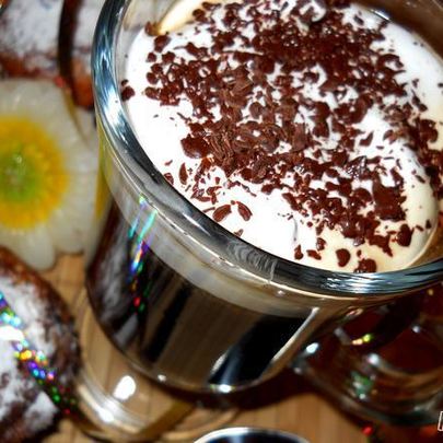 Кофе по-немецки с коньяком