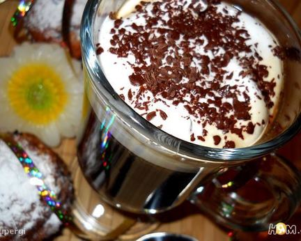 Кофе по-немецки с коньяком