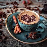 Рецепт Кофе с чипотле и горьким шоколадом